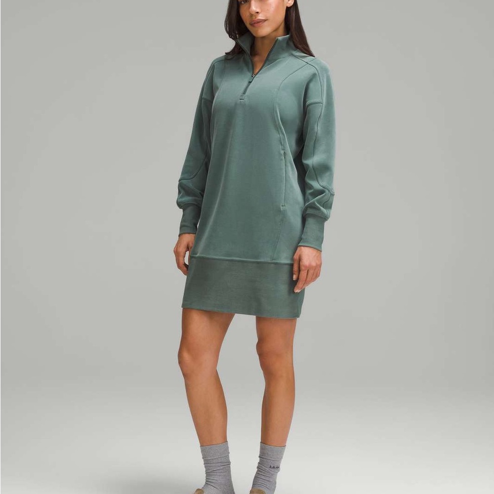 Lululemon Softstreme Long-Sleeve Half-Zip Dress